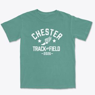 Chester County Family Academy Track and Field Premium Heavyweight T-shirt