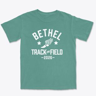 Bethel Christian School Track and Field Premium Heavyweight T-shirt