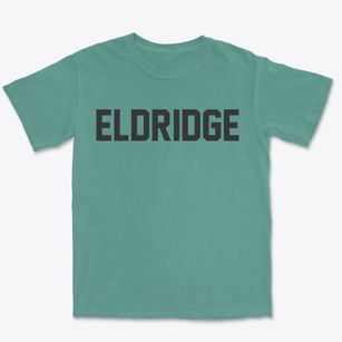 Eldridge Iowa Classic Block Premium Heavyweight T-shirt