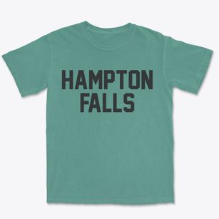 Hampton Falls New Hampshire Classic Block Premium Heavyweight T-shirt