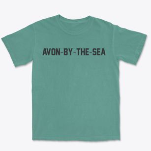 Avon-by-the-sea New Jersey Classic Block Premium Heavyweight T-shirt