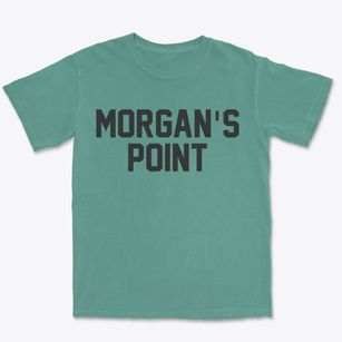 Morgan's Point Texas Classic Block Premium Heavyweight T-shirt
