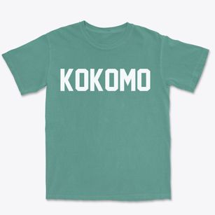 Kokomo Indiana Classic Block Premium Heavyweight T-shirt