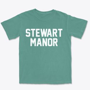 Stewart Manor New York Classic Block Premium Heavyweight T-shirt