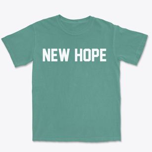 New Hope Oregon Classic Block Premium Heavyweight T-shirt