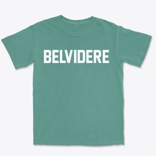 Belvidere Illinois Classic Block Premium Heavyweight T-shirt