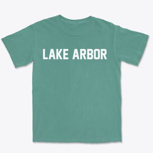Lake Arbor Maryland Classic Block Premium Heavyweight T-shirt