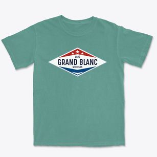 Grand Blanc Michigan Diamond Star Premium Heavyweight T-shirt