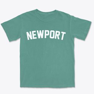 Newport New Hampshire Classic Curve Premium Heavyweight T-shirt