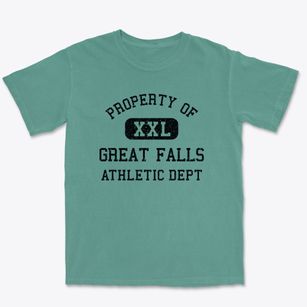 Great Falls Montana Athletic Dept Premium Heavyweight T-shirt