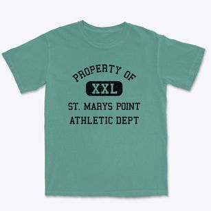 St. Marys Point Minnesota Athletic Dept Premium Heavyweight T-shirt