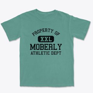 Moberly Missouri Athletic Dept Premium Heavyweight T-shirt