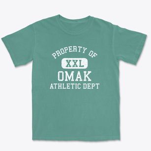 Omak Washington Athletic Dept Premium Heavyweight T-shirt