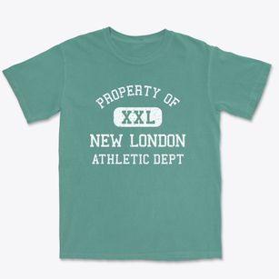 New London Iowa Athletic Dept Premium Heavyweight T-shirt