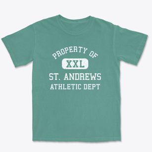 St. Andrews South Carolina Athletic Dept Premium Heavyweight T-shirt