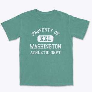 Washington Nebraska Athletic Dept Premium Heavyweight T-shirt