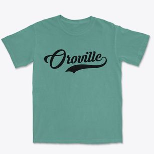 Oroville California Vintage Team Premium Heavyweight T-shirt