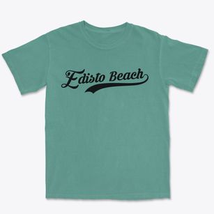 Edisto Beach South Carolina Vintage Team Premium Heavyweight T-shirt