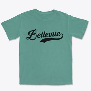 Bellevue Texas Vintage Team Premium Heavyweight T-shirt