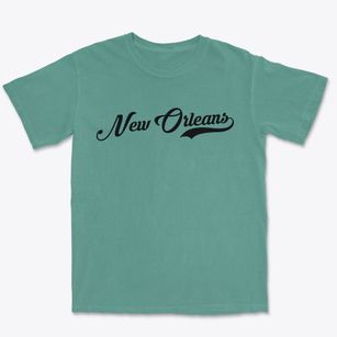 New Orleans Louisiana Vintage Team Premium Heavyweight T-shirt