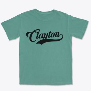 Clayton Iowa Vintage Team Premium Heavyweight T-shirt