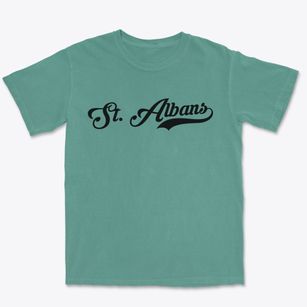 St. Albans West Virginia Vintage Team Premium Heavyweight T-shirt