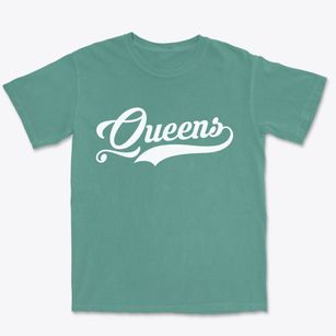 Queens New York Vintage Team Premium Heavyweight T-shirt