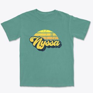 Nyssa Oregon Sublime Sunset Premium Heavyweight T-shirt