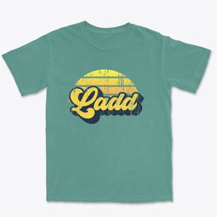Ladd Illinois Sublime Sunset Premium Heavyweight T-shirt