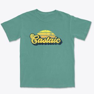 Castaic California Sublime Sunset Premium Heavyweight T-shirt