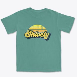 Shively Kentucky Sublime Sunset Premium Heavyweight T-shirt