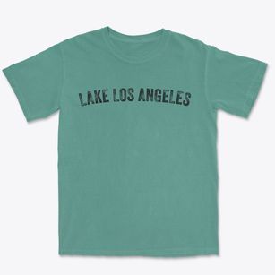 Lake Los Angeles California Timeless Retro Premium Heavyweight T-shirt