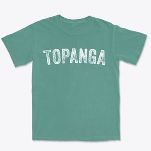 Topanga California Timeless Retro Premium Heavyweight T-shirt