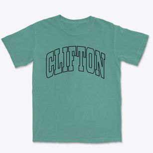 Clifton Maine Trendy Block Premium Heavyweight T-shirt