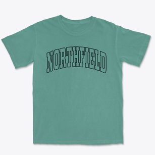 Northfield Minnesota Trendy Block Premium Heavyweight T-shirt