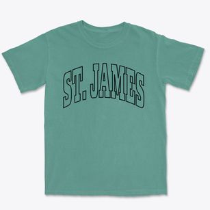 St. James New York Trendy Block Premium Heavyweight T-shirt
