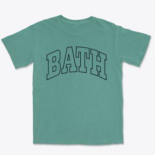 Bath New York Trendy Block Premium Heavyweight T-shirt