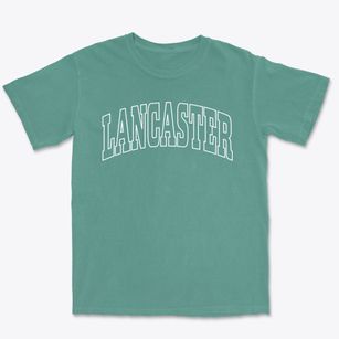 Lancaster New Hampshire Trendy Block Premium Heavyweight T-shirt