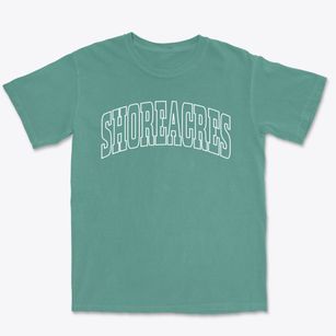 Shoreacres Texas Trendy Block Premium Heavyweight T-shirt