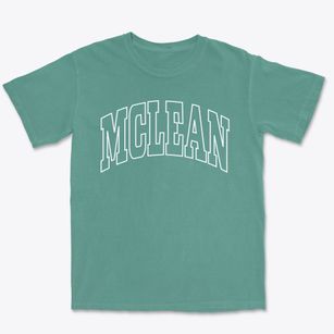 Mclean Texas Trendy Block Premium Heavyweight T-shirt