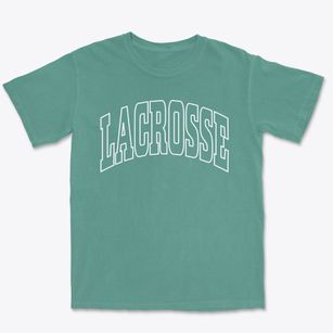 Lacrosse Washington Trendy Block Premium Heavyweight T-shirt