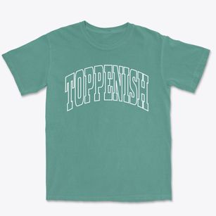 Toppenish Washington Trendy Block Premium Heavyweight T-shirt