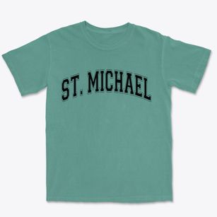 St. Michael Pennsylvania Varsity Premium Heavyweight T-shirt