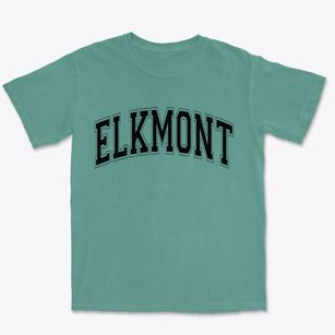 Elkmont Alabama Varsity Premium Heavyweight T-shirt