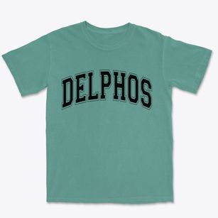 Delphos Kansas Varsity Premium Heavyweight T-shirt
