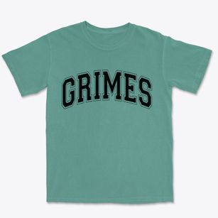 Grimes California Varsity Premium Heavyweight T-shirt
