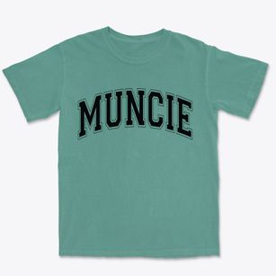 Muncie Illinois Varsity Premium Heavyweight T-shirt