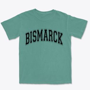 Bismarck North Dakota Varsity Premium Heavyweight T-shirt