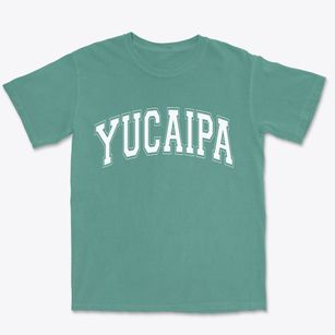 Yucaipa California Varsity Premium Heavyweight T-shirt