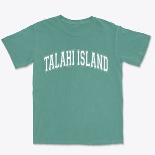 Talahi Island Georgia Varsity Premium Heavyweight T-shirt